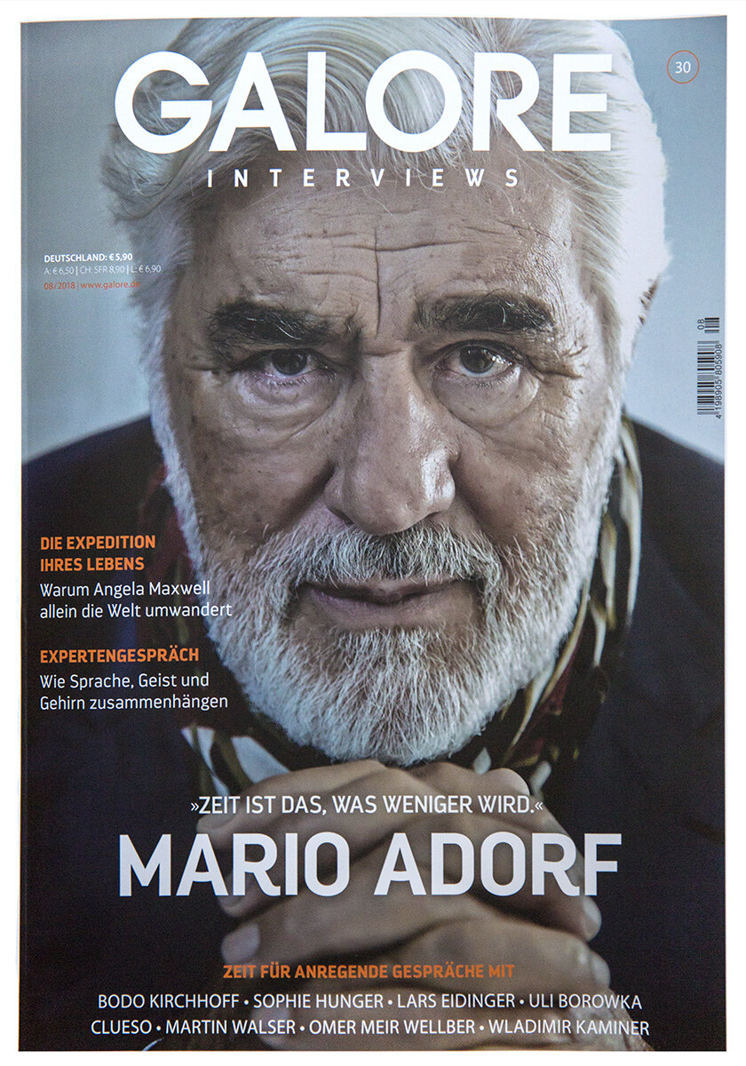 Mario Adorf für GALORE Interviews